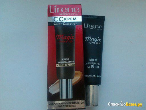 СС-крем Lirene CC-Сream Magic Make-Up "Волшебный макияж"