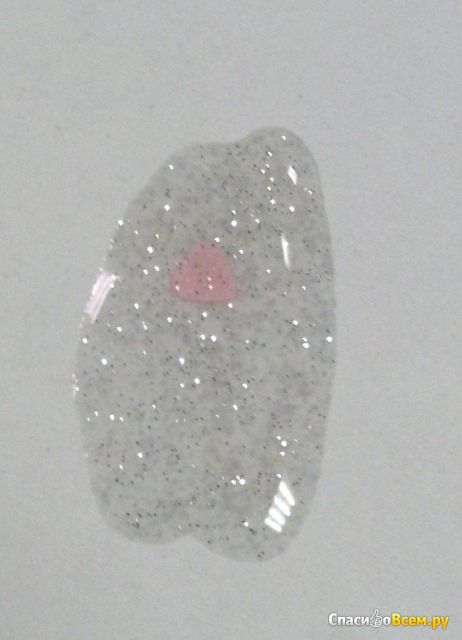 Лак для ногтей Etude House Pink heart pearl glitter