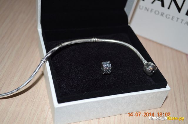 Браслет "Pandora" серебро 925 № 590702HV