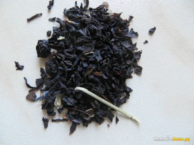 Ароматизированный черный чай «Черника в йогурте» Русская чайная компания