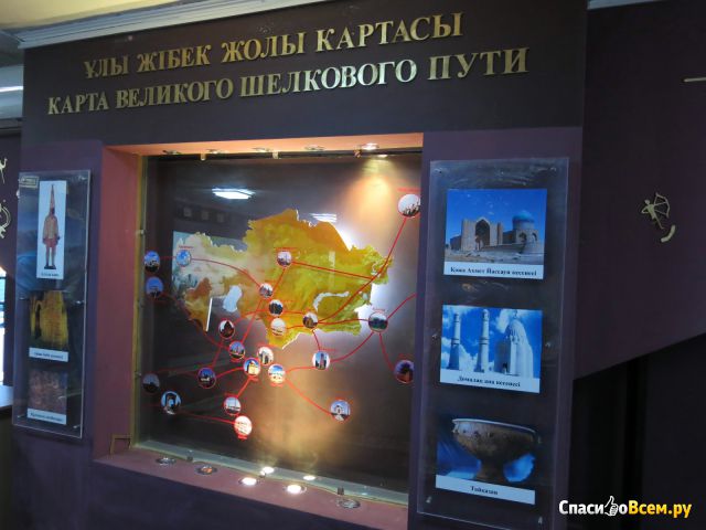Этно-мемориальный комплекс «Карта Казахстана "Атамекен"» (Казахстан, Астана)