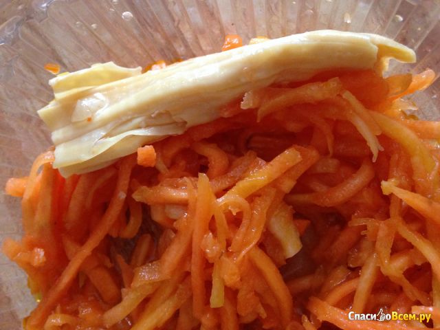 Салат "Инари" Морковь по-корейски со спаржей