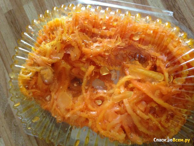 Салат "Инари" Морковь по-корейски со спаржей
