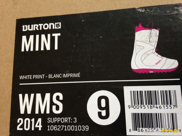 Ботинки для сноуборда "Burton" Women`s Mint 106271001039