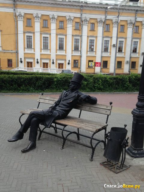 Скульптура "А.С. Пушкин" (Россия, Челябинск)