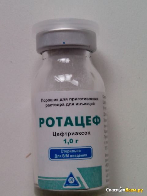 Антибиотик "Ротацеф" Rotapharm