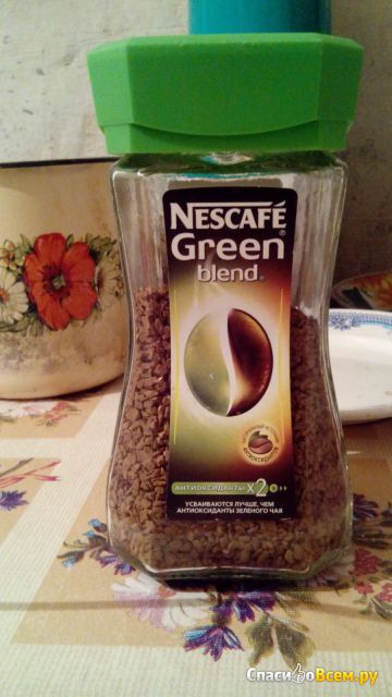 Кофе растворимый Nescafe Green Blend
