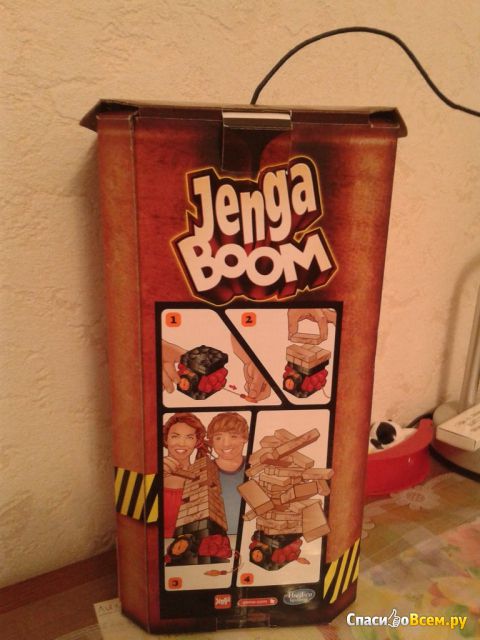 Игра Jenga Boom A2028H Hasbro Gaming
