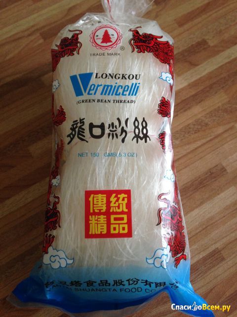 Лапша крахмальная Longkou Vermicelli Yantai Shuangta Food