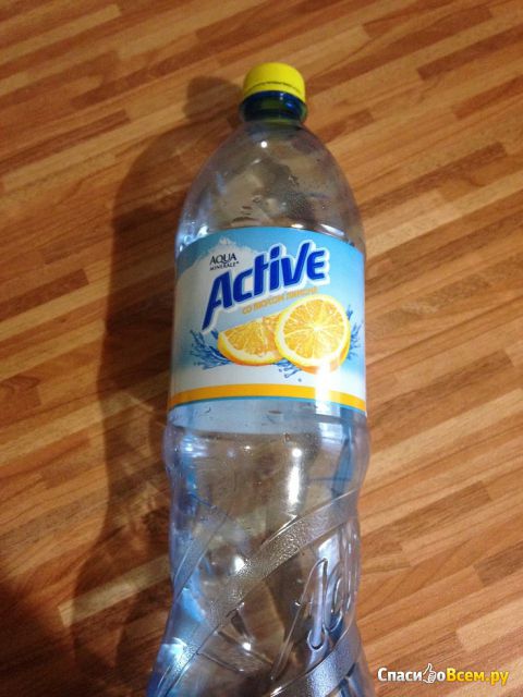 Негазированная питьевая вода Aqua Minerale Active лимон