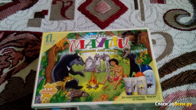 Мозаика для детей Faberlic Puzzle "Маугли"