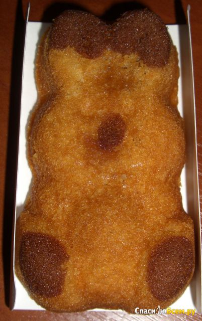 Бисквитные пирожные Funny Bunny c карамельной начинкой