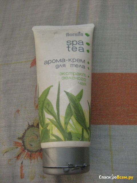 Арома-крем для тела Floralis SPA Tea "Экстракт зеленого чая"