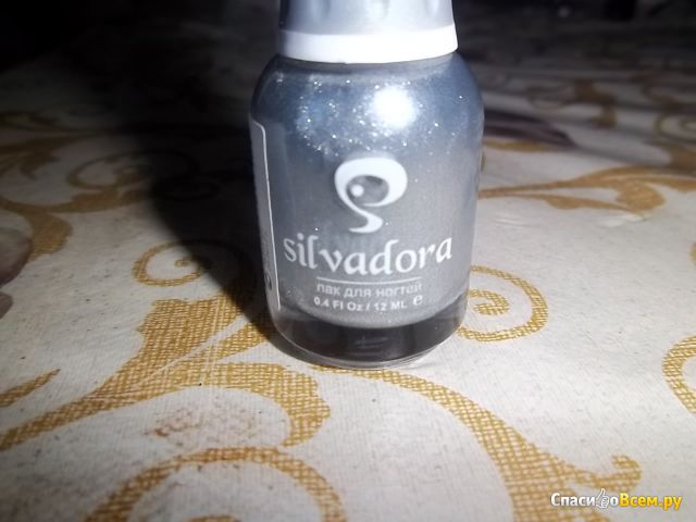Лак для ногтей Silvadora серебристый