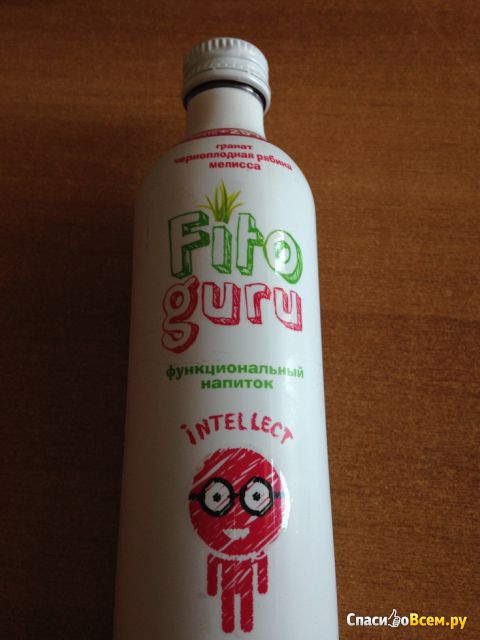 Функциональный напиток "Fito guru" Intellect Гранат, черноплодная рябина, мелисса
