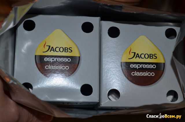 Капсулы Tassimo "Jacobs espresso" для кофемашины