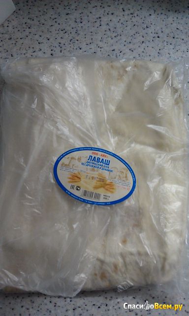 Лаваш "Айк" диетический хлеб без дрожжей и добавок