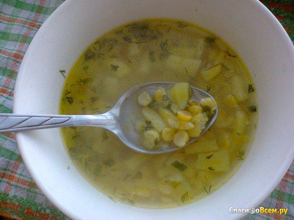 Гороховый суп быстрого приготовления "Скороварочка"