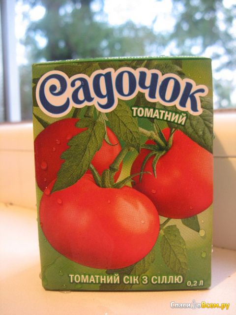 Сок томатный с солью "Садочек"