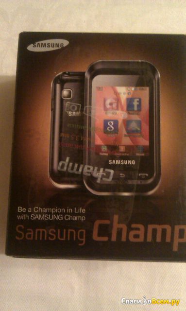 Мобильный телефон Samsung GT-C3300K Champ