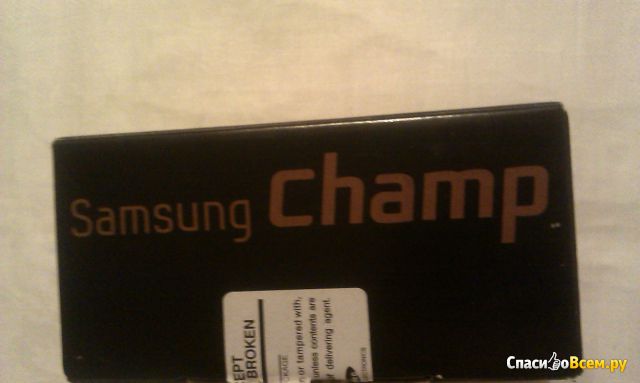 Мобильный телефон Samsung GT-C3300K Champ
