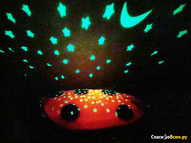 Ночник-проектор звёздного неба Cartoon Ladybird Night Sky Constellations