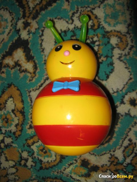 Музыкальная игрушка Неваляшка BK Toys "Малышок" Пчела No: JG.6399