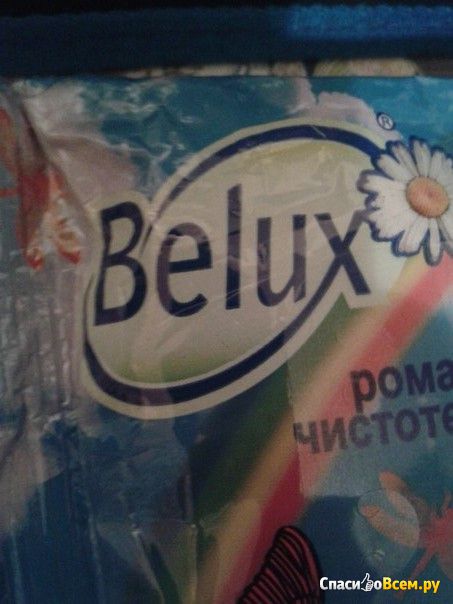 Влажные детские салфетки "Belux" с экстрактами ромашки, череды, чистотела и алоэ