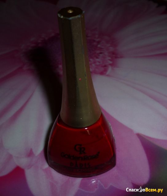 Лак для ногтей Golden Rose Paris №81