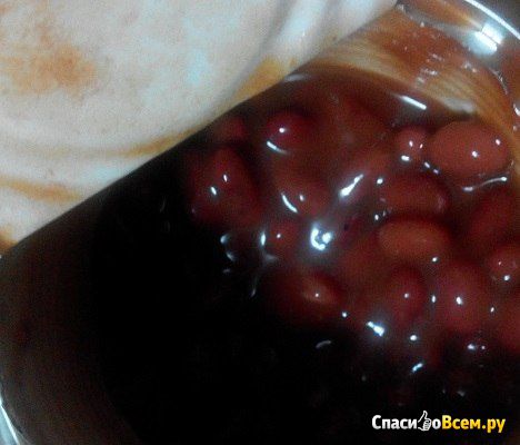 Консервированная фасоль "Бобовая страна" зерновая красная в томатном соусе