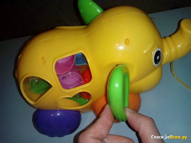 Игрушка пластмассовая "Сортер-Слон" Jintong Toys арт. 5809