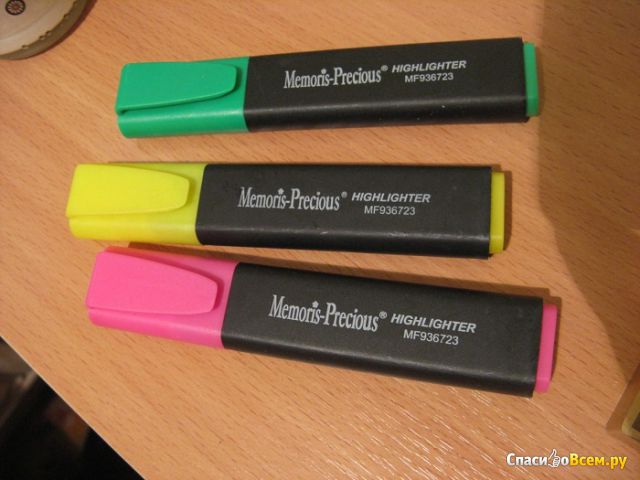 Набор маркеров цветных "Memoris-Precious" Highlighter