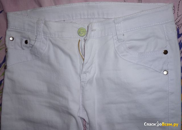 Белые джинсы New fashion NWT Womens Stretch Candy Cotton