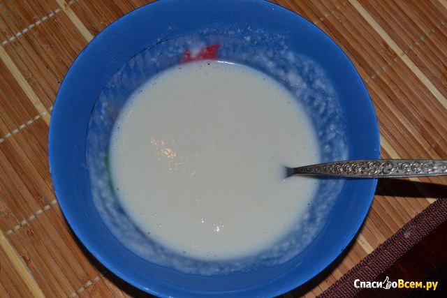 Каша сухая молочная быстрорастворимая "Винни" рисовая с пребиотиками без глютена