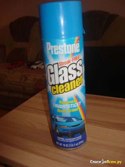 Очиститель для стекла Prestone Glass Cleaner Streack-Free