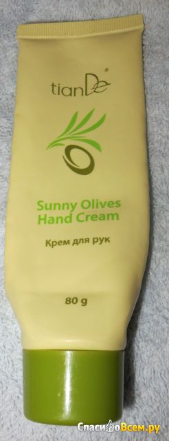 Крем для рук TianDe Sunny Olives "Солнечные оливки"