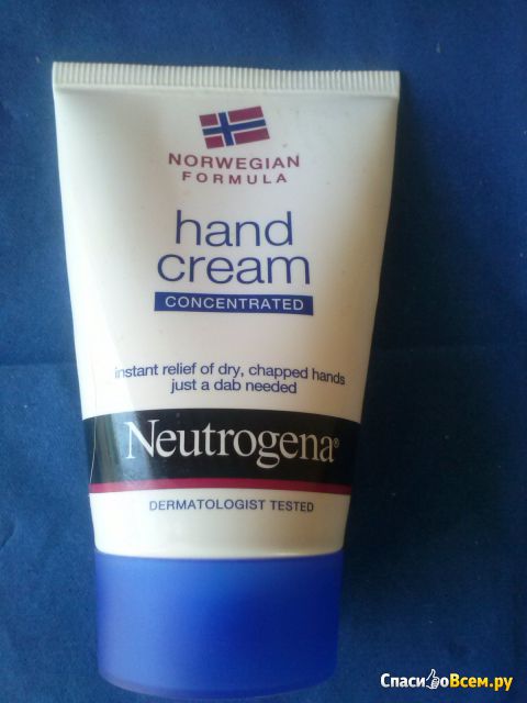 Крем для рук с запахом Neutrogena "Норвежская формула"