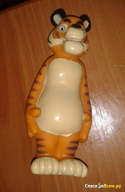 Резиновая игрушка "Тигр" Затейники: Маша и Медведь