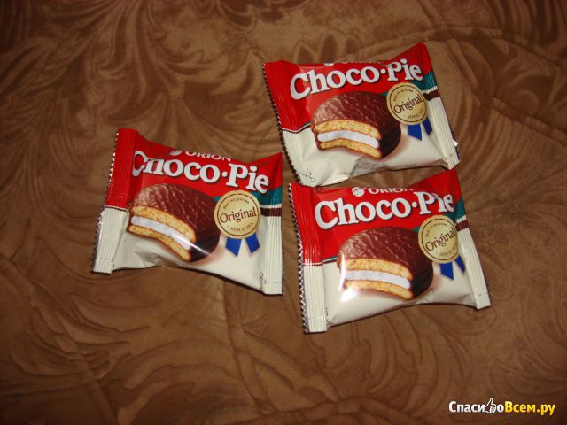 Бисквитное печенье Orion Choco Pie