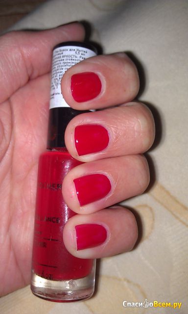 Лак-блеск для ногтей Yves Rocher "Красный Гранатовый"