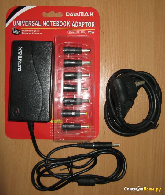 Универсальный адаптер для ноутбуков Universal Notebook Adaptor Datamax CHL70H
