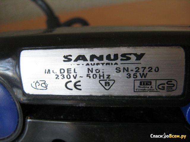 Утюжок для волос Sanusy SN-2720