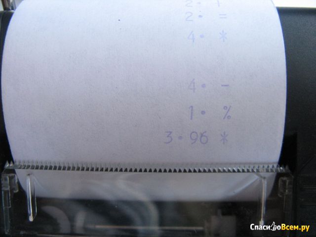 Калькулятор Citizen CX-66EB Hand Held Printing Calculator