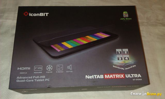 Планшетный компьютер IconBit NetTAB Matrix Ultra