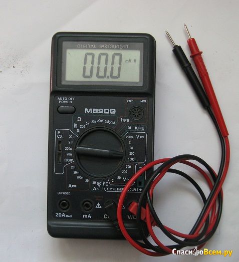 Универсальный цифровой мультиметр Digital Instrument М890G