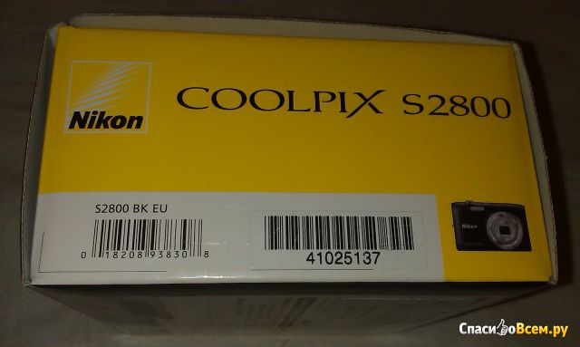 Цифровой фотоаппарат Nikon Coolpix S2800