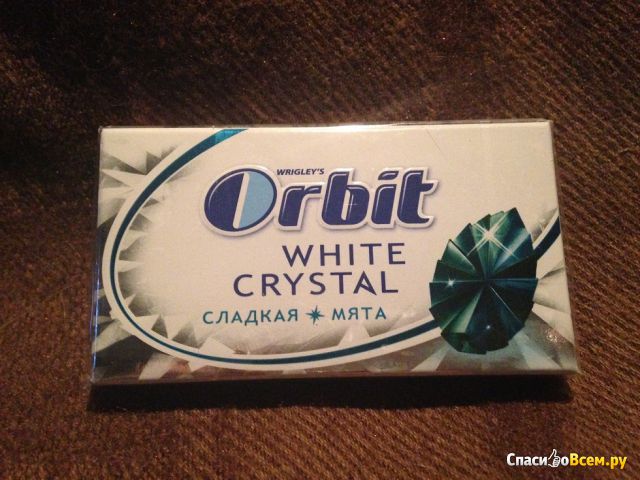 Жевательная резинка Orbit White Crystal "Сладкая мята"