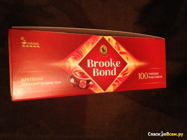 Чай Brooke Bond крепкий тонизирующий в пакетиках