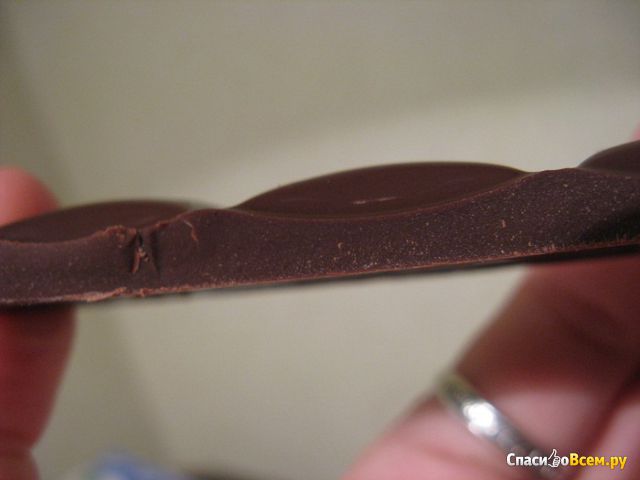Черный шоколад "Корона" 58%