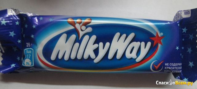 Шоколадный батончик Milky Way